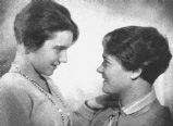 О. К. Чехова с дочерью Ольгой (Адой)