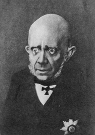 М.А. Чехов в роли Аблеухова. «Петербург» А. Белого. МХАТ-2. 1925.